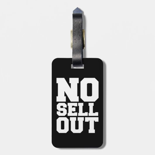 KEIN VERKAUF GEPÄCKANHÄNGER (Rückseite vertikal)