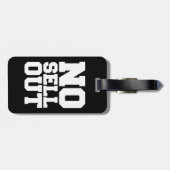 KEIN VERKAUF GEPÄCKANHÄNGER (Rückseite horizontal)