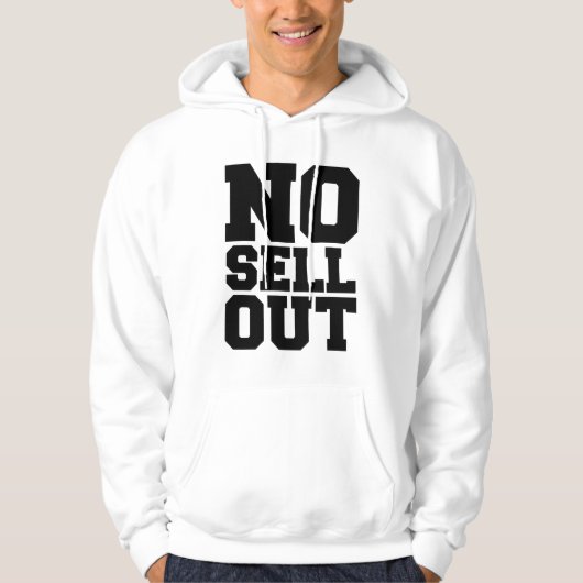 KEIN VERKAUF HOODIE (Vorderseite)