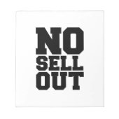 KEIN VERKAUF NOTIZBLOCK (Vorderseite)