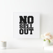 KEIN VERKAUF QUADRATISCHE WANDUHR (Zuhause)