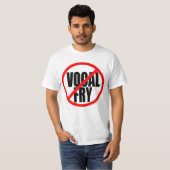 "KEIN VERNEHMBARER FISCHROGEN " T-Shirt (Vorne ganz)
