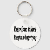 Kein Versagen beim Versuch eines Motivierend Preis Schlüsselanhänger (Vorderseite)