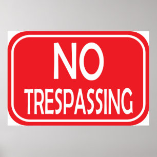 KEIN VERTRAUEN POSTER