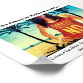 Kein Viajes ein Kuba! Poster (Ecke)