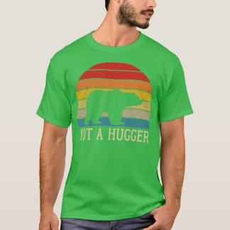 Kein Vintager Hugger Retro-Bär T-Shirt