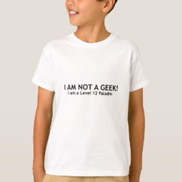 Kein wackeliges, lustiges, geektisches Shirt