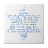 Kein Waffen-Davidsstern Fliese (Vorderseite)