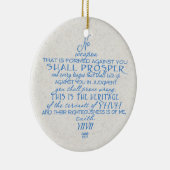 Kein Waffen-Davidsstern Keramikornament (Rechts)