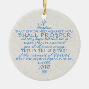 Kein Waffen-Davidsstern Keramikornament