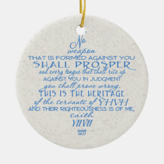 Kein Waffen-Davidsstern Keramikornament