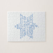 Kein Waffen-Davidsstern Puzzle (Horizontal)