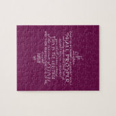 Kein Waffen-Davidsstern Wein Puzzle (Horizontal)