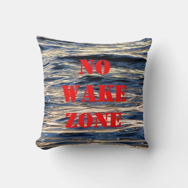 Kein Weck-Zone-Pillow Kissen (Vorderseite)