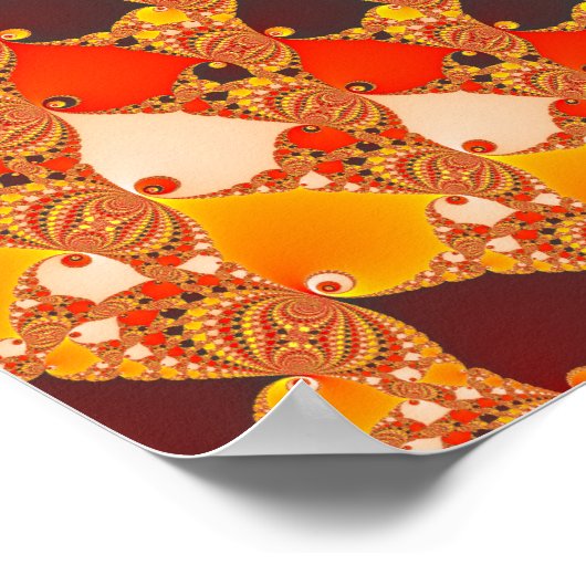 Kein Weg - Fraktal Poster (Ecke)