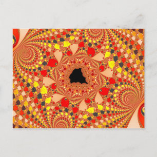 Kein Weg - Fraktal Postkarte