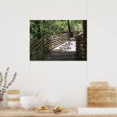 Kein Weg ist immer gerade Plakat (Küche)