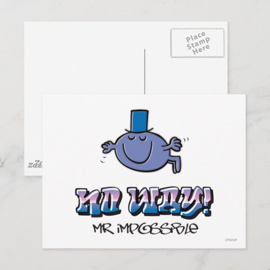 Kein Weg! Postkarte (Vorne/Hinten)