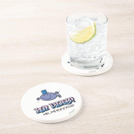 Kein Weg! Sandstein Untersetzer (Seite)