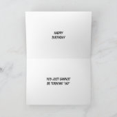 KEIN WEG "SIE" WERDEN MIT **60** KARTE ANGEZEIGT (Innenseite)