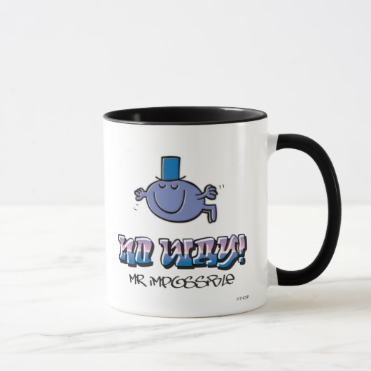 Kein Weg! Tasse (Rechts)