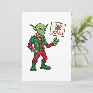 Kein Weihnachten – Rebellischer Alien-Stil