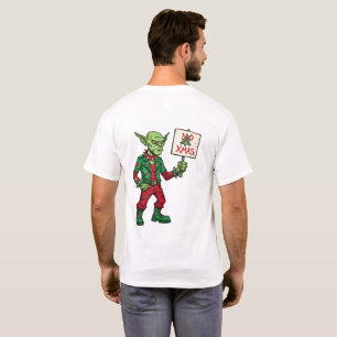 Kein Weihnachten – Rebellischer Alien-Stil T-Shirt
