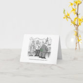 Kein Weihnachtsgeld in diesem Jahr Karte (Gelbe Blume)