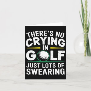 Kein Weinen beim Golfspielen, nur viel Spaß zum Sc Karte