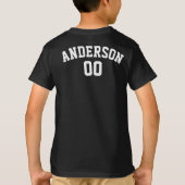 Kein Weinen im Baseball-Individuelle Name Jersey T-Shirt (Rückseite)