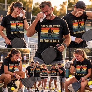 Kein Weinen in Pickleball – Nur kühne Moves T-Shirt