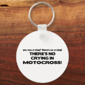 Kein Weinen - Motocross Schlüsselanhänger (Vorderseite)