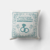 Kein weiterer Hochzeitstag Kissen (Rückseite)