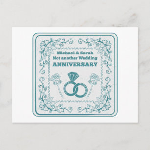 Kein weiterer Hochzeitstag Postkarte