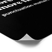 Kein weiterer lustiger Fisch Angel Fischer Poster (Ecke)
