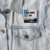 Kein Weltkrieg III Button (Beispiel)