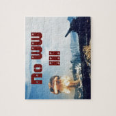 Kein Weltkrieg III Puzzle (Vertikal)