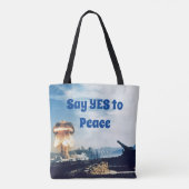Kein Weltkrieg III Tasche (Rückseite)