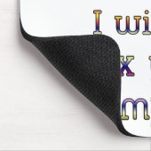 Kein werde ich nicht mousepad (Ecke)