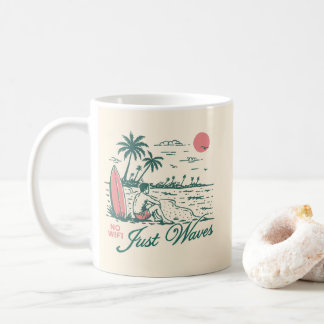 Kein Wifi Nur Wellen Kaffeetasse