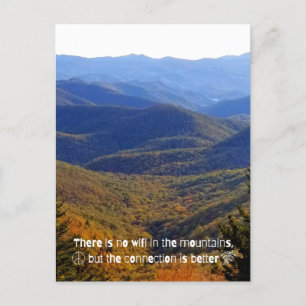 Kein WIFI   Postkarte