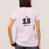 Kein will ich nicht ein Kindmenü T-Shirt (Rückseite)