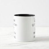 Kein Wind ist günstig Tasse (Zentrum)