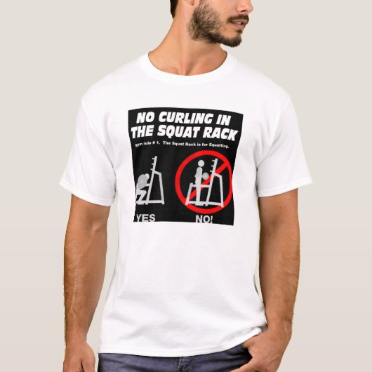 Kein Winden im untersetzten Gestell T-Shirt (Vorderseite)
