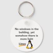 Kein Windows Linux Schlüsselanhänger (Vorderseite)