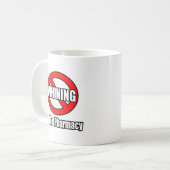 Kein Wink in der Apotheke Kaffeetasse (Vorderseite Links)