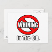 Kein Wink in der O.R. Postkarte (Vorne/Hinten)