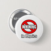 Kein Wink in der Physik Button (Vorne & Hinten)