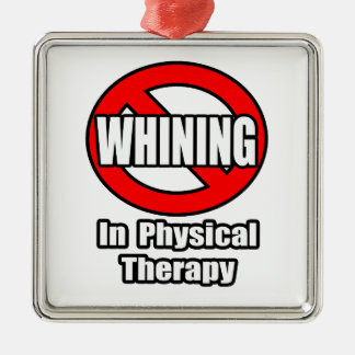 Kein Wink in der physischen Therapie Ornament Aus Metall