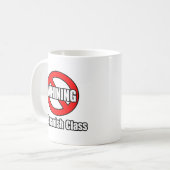 Kein Wink in der spanischen Klasse Kaffeetasse (Vorderseite Links)